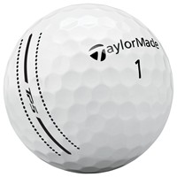 TaylorMade 2026 TP5 Performance Stripe 6-Ball Pack Golf Balls, White