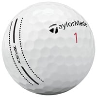 TaylorMade 2026 TP5x Performance Stripe 6-Ball Pack Golf Balls, White