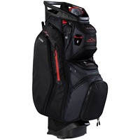 Sun Mountain 2026 C-130 Golf Cart Bag, Black/Red