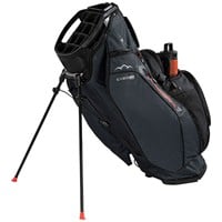 Sun Mountain 2026 C-130 Hybrid VLO Golf Stand Bag, Black/Red