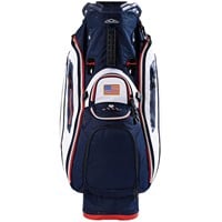 Sun Mountain 2026 C-130 Hybrid VLO Golf Stand Bag, White/Red/Blue