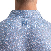 FootJoy Men's Bloody Mary Lisle Golf Polo, Blue