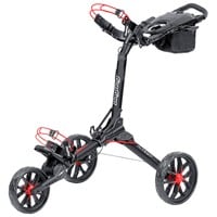 Bag Boy 2026 Nitron Golf Push Cart, Black/Red