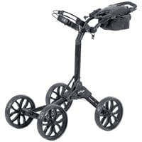 Bag Boy 2026 Quad Pro Golf Push Cart, Black/Charcoal