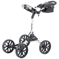 Bag Boy 2026 Quad Pro Golf Push Cart, White/Black