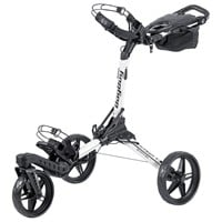 Bag Boy 2026 Nitron Swivel Golf Push Cart, White/Black