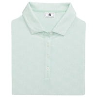 FootJoy Women's Speckle Print Golf Shirt, Light Green
