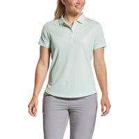 FootJoy Women's Speckle Print Golf Shirt, Light Green
