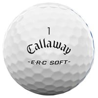 Callaway 2025 ERC Soft Triple Track Personalized/Logo White Golf Ball, White