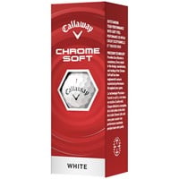 Callaway 2026 Chrome Soft Personalized/Logo White Golf Ball, White