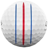 Callaway 2026 Chrome Soft Triple Track Personalized/Logo White Golf Ball, White