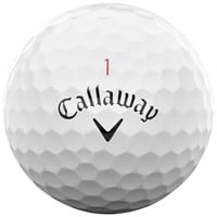Callaway 2026 Chrome Tour Personalized/Logo White Golf Ball, White