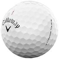 Callaway 2026 Chrome Tour Personalized/Logo White Golf Ball, White