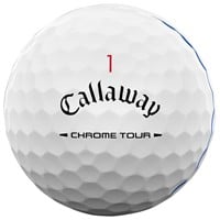 Callaway 2026 Chrome Tour Triple Track Personalized/Logo White Golf Ball, White
