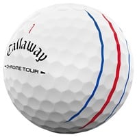 Callaway 2026 Chrome Tour Triple Track Personalized/Logo White Golf Ball, White