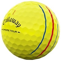 Callaway 2026 Chrome Tour Triple Track Personalized/Logo Yellow Golf Ball, Yellow