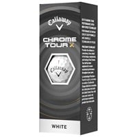 Callaway 2026 Chrome Tour X Personalized/Logo White Golf Ball, White