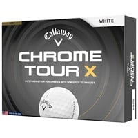 Callaway 2026 Chrome Tour X Personalized/Logo White Golf Ball, White