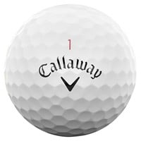 Callaway 2026 Chrome Tour Triple Diamond Personalized/Logo White Golf Ball, White