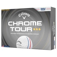 Callaway 2026 Chrome Tour Triple Diamond Triple Track Personalize/Logo Golf Ball, White