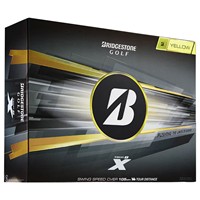 Bridgestone 2026 Tour B X Personalized/Logo Yellow Golf Ball, Yellow