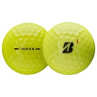 Bridgestone 2026 Tour B X Personalized/Logo Yellow Golf Ball, Yellow