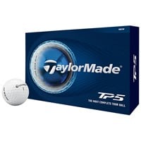 TaylorMade 2026 TP5 Personalized/Logo White Golf Ball, White