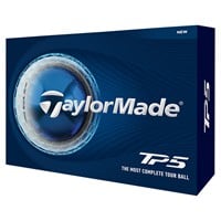 TaylorMade 2026 TP5 Personalized/Logo White Golf Ball, White