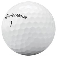 TaylorMade 2026 TP5 Personalized/Logo White Golf Ball, White