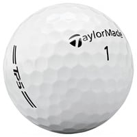TaylorMade 2026 TP5 Personalized/Logo White Golf Ball, White