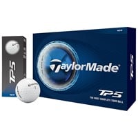 TaylorMade 2026 TP5 Personalized/Logo White Golf Ball, White