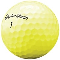 TaylorMade 2026 TP5 Personalized/Logo Yellow Golf Ball, Yellow