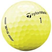 TaylorMade 2026 TP5 Personalized/Logo Yellow Golf Ball, Yellow