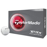 TaylorMade 2026 TP5x Personalized/Logo White Golf Ball, White