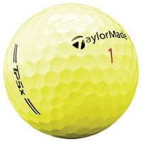 TaylorMade 2026 TP5x Personalized/Logo Yellow Golf Ball, Yellow