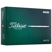 Titleist AVX Personalized/Logo White Golf Balls, White