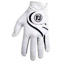 FootJoy Men's 2026 WeatherSof 2pk Golf Glove, White/Black