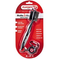 Bulls-Eye Club Brush, Black/Grey