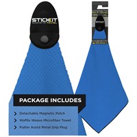 STICK IT Magnetic Golf Towel, Royal
