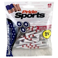 Pride Sports Novelty Golf Tees, Red/White/Blue