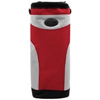 6-To-Go Beverage Cart Cooler, Red/Grey