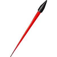 F4 Golf Alignment Rod 2-Pack, Red