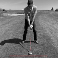 F4 Golf Alignment Rod 2-Pack, Red