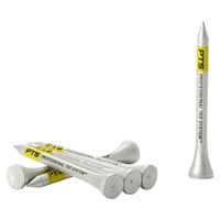 PTS Titanium Strength Golf Tees, Silver
