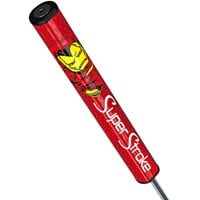 SuperStroke Tour 2.0 Marvels Iron Man Putter Grip, Red/Yellow