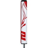 SuperStroke Zenergy Tour 5.0 Putter Grip, White/Red
