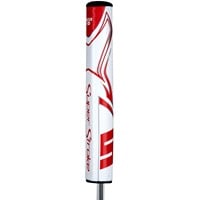 SuperStroke Zenergy Tour 5.0 Putter Grip, White/Red