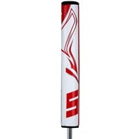 SuperStroke Zenergy Tour 5.0 Putter Grip, White/Red