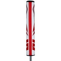 SuperStroke Zenergy Tour 5.0 Putter Grip, White/Red