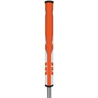 SuperStroke Zenergy Flatso 1.0 Putter Grip, Orange/White